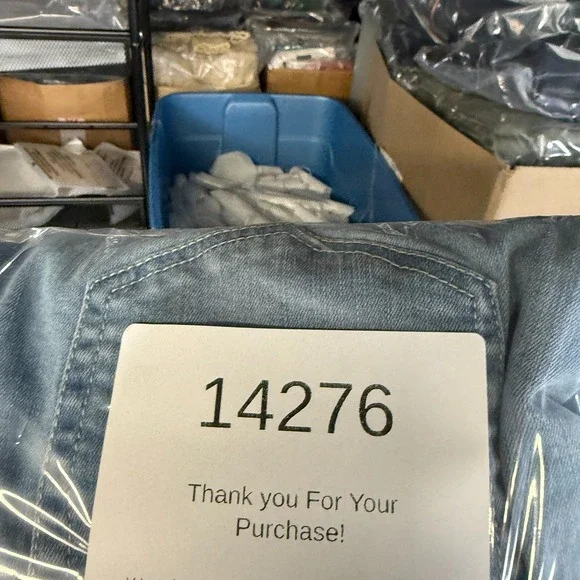 Coldwater Creek Jeans Womens 16P Shapeme High Rise Straight Stretch Faded Wash - Picture 11 of 11